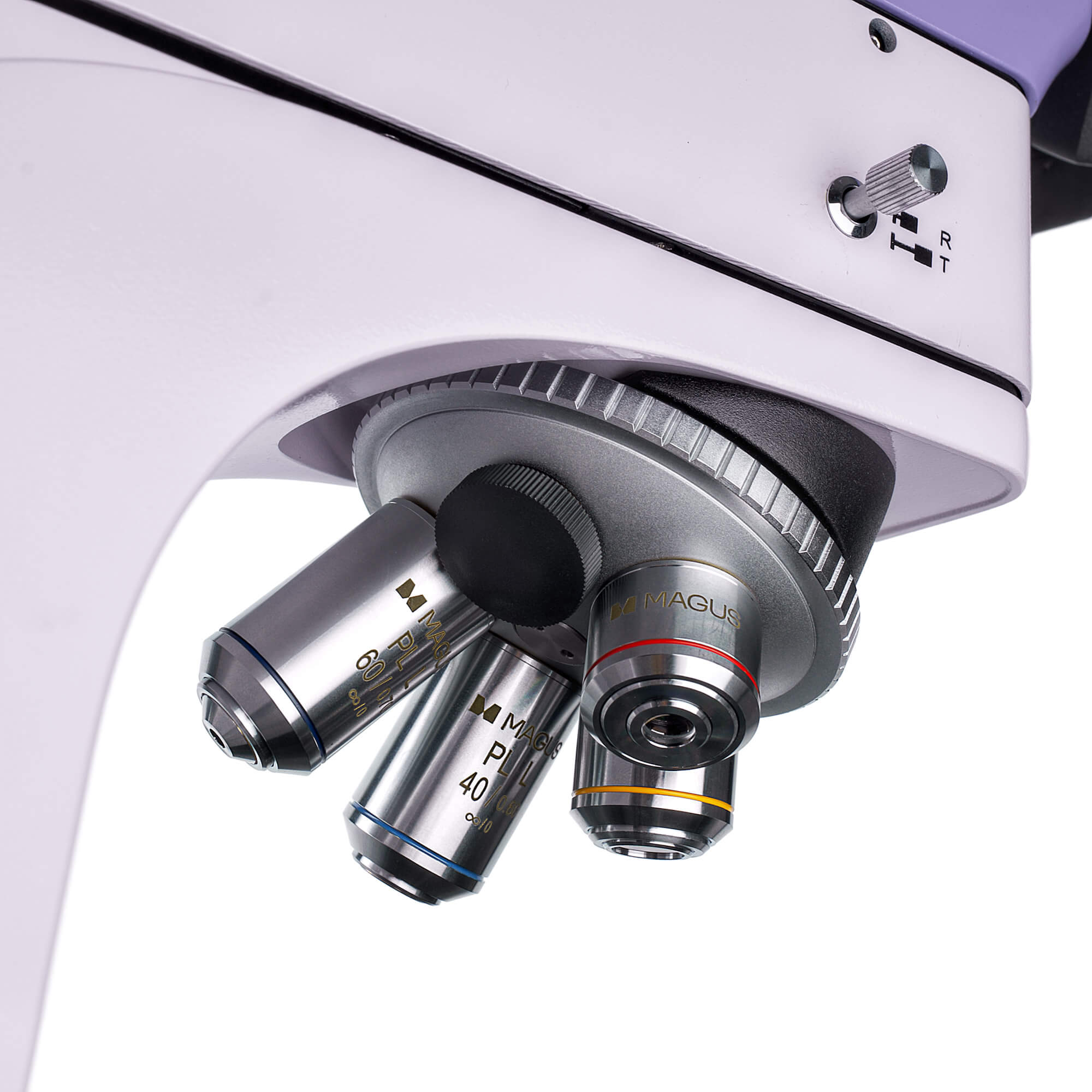 Metalurgický digitálny mikroskop MAGUS Metal D600 revolverový nosič